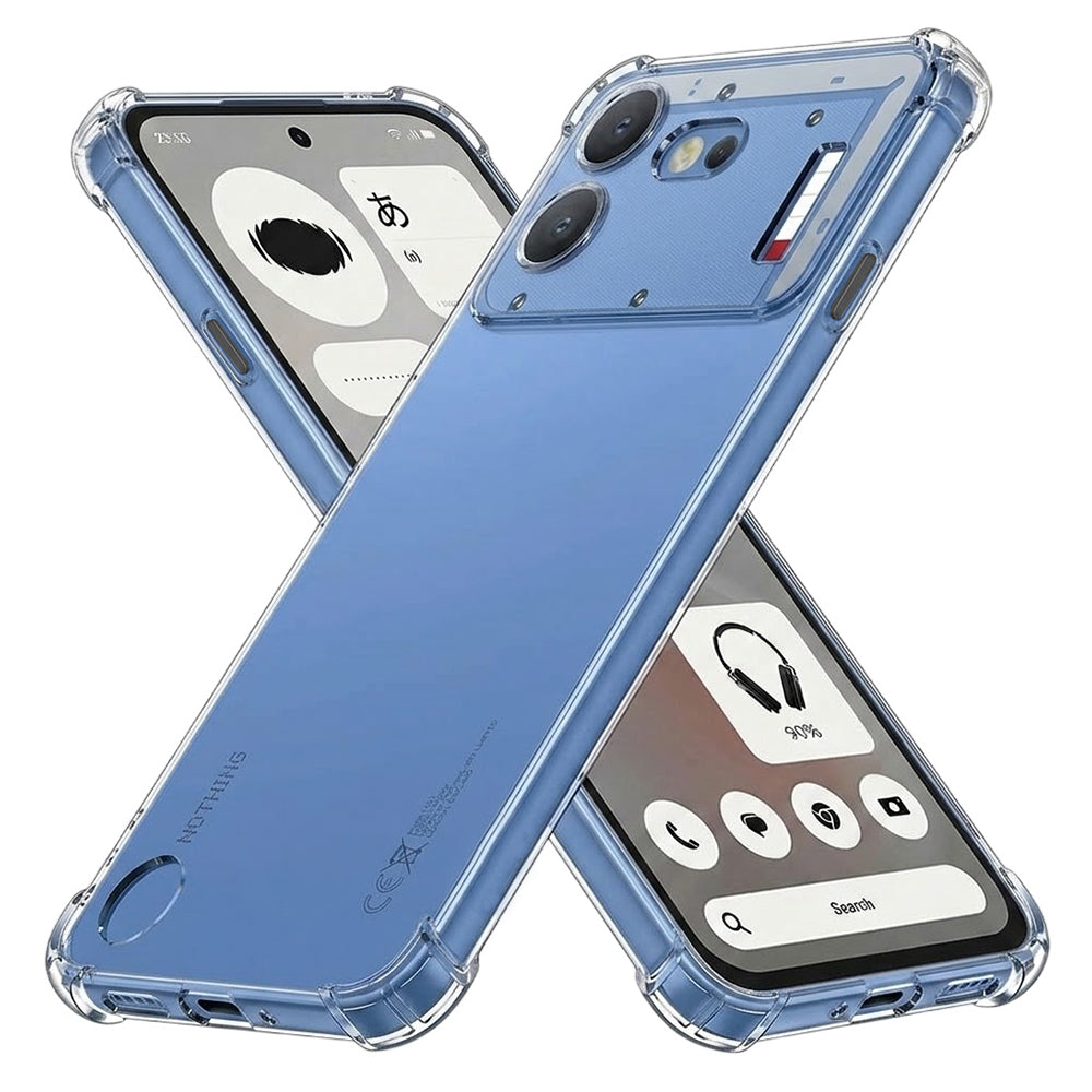 Pouzdro pro Nothing Phone (4b), Techsuit, Odolné proti nárazům, Průhledné