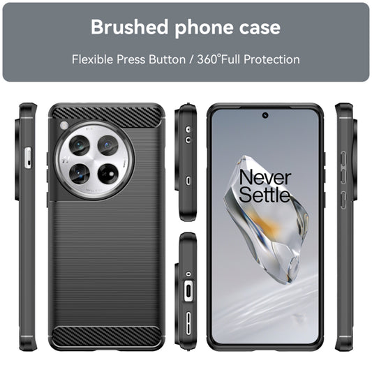 Pouzdro pro OnePlus 12, Techsuit, Carbon, Černé