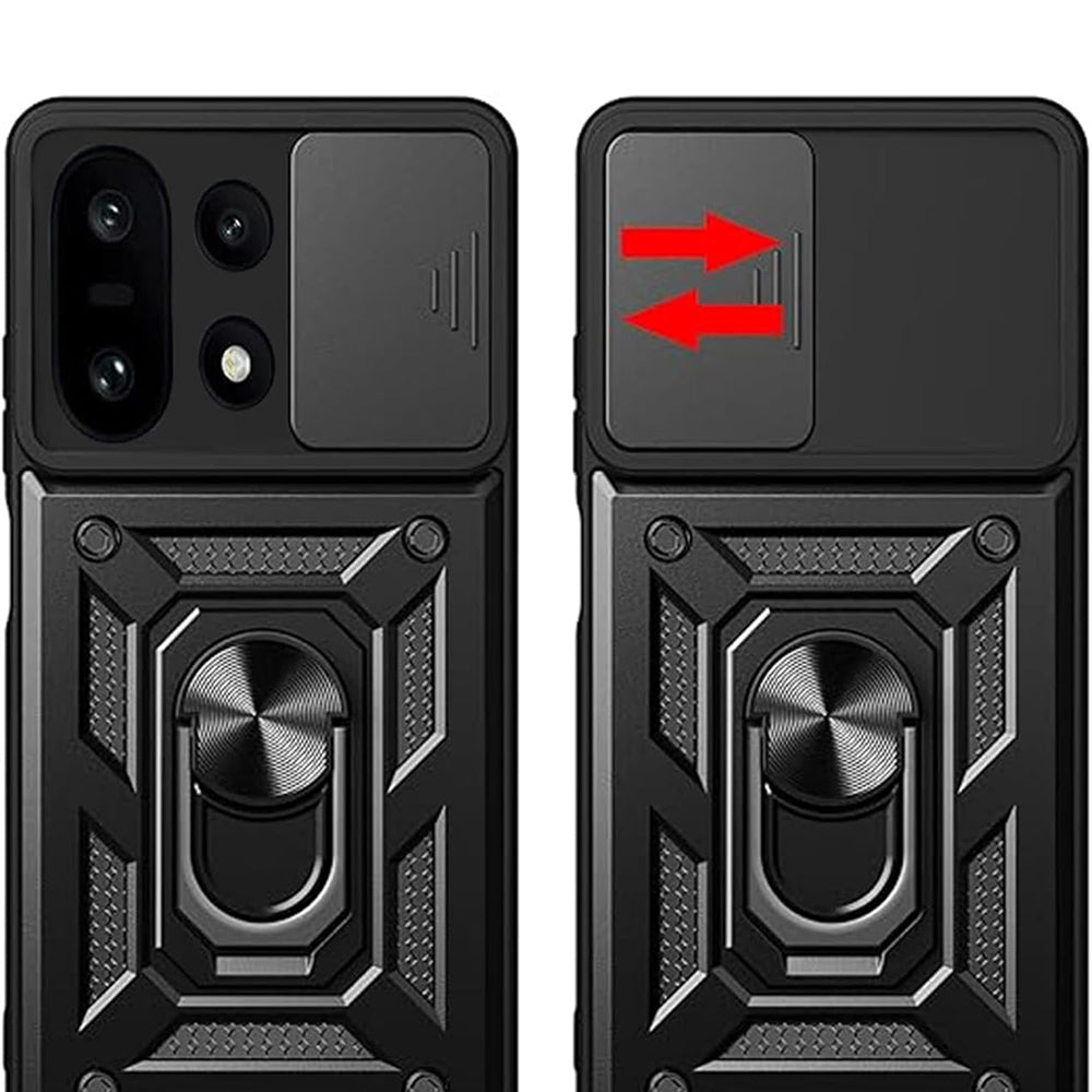 Pouzdro pro OnePlus 15, Techsuit, CamShield, Růžové Zlato
