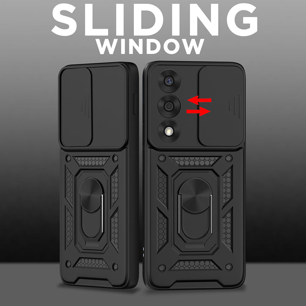 Pouzdro pro OnePlus Nord 5, Techsuit, CamShield, Černé