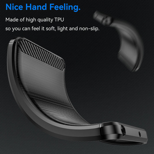 Pouzdro pro OnePlus Nord 4, Techsuit, Carbon, Černé