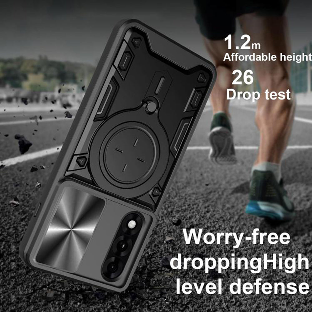 Pouzdro pro OnePlus Nord 5, Techsuit, CamGuard Pro, Černé