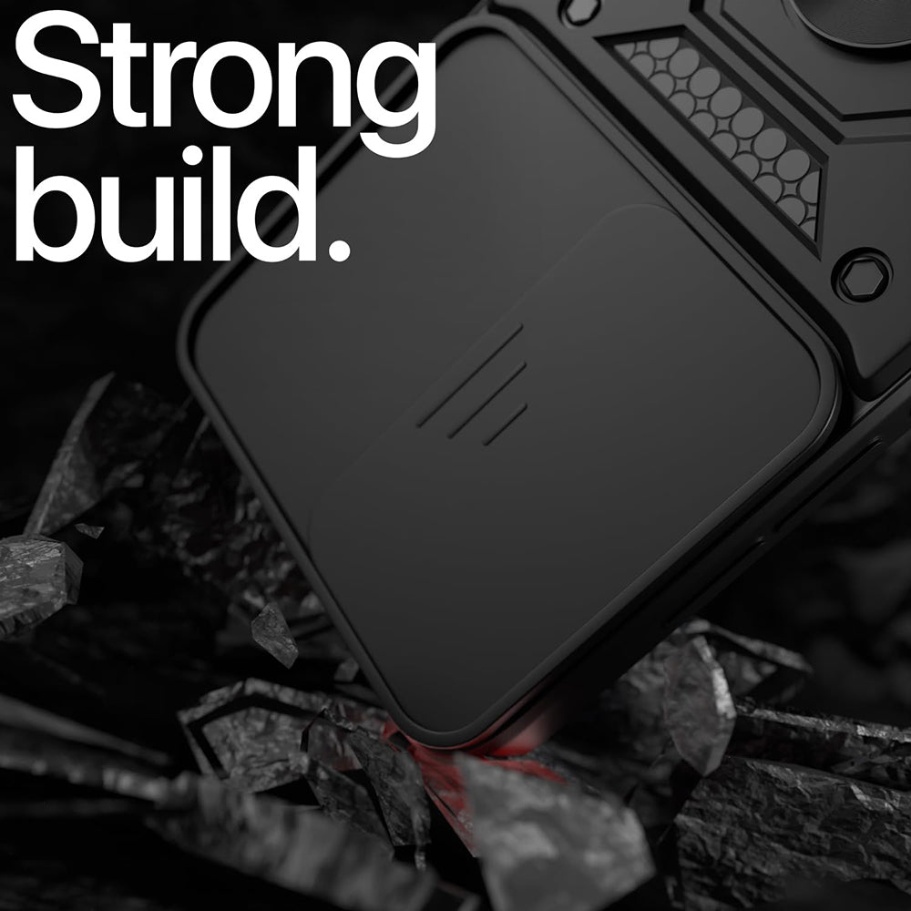 Pouzdro pro OnePlus Nord 5, Techsuit, CamShield, Černé