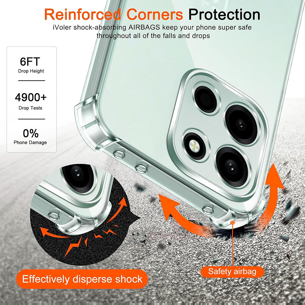 Pouzdro pro OnePlus Nord 6, Techsuit, Shockproof Clear, Transparentní