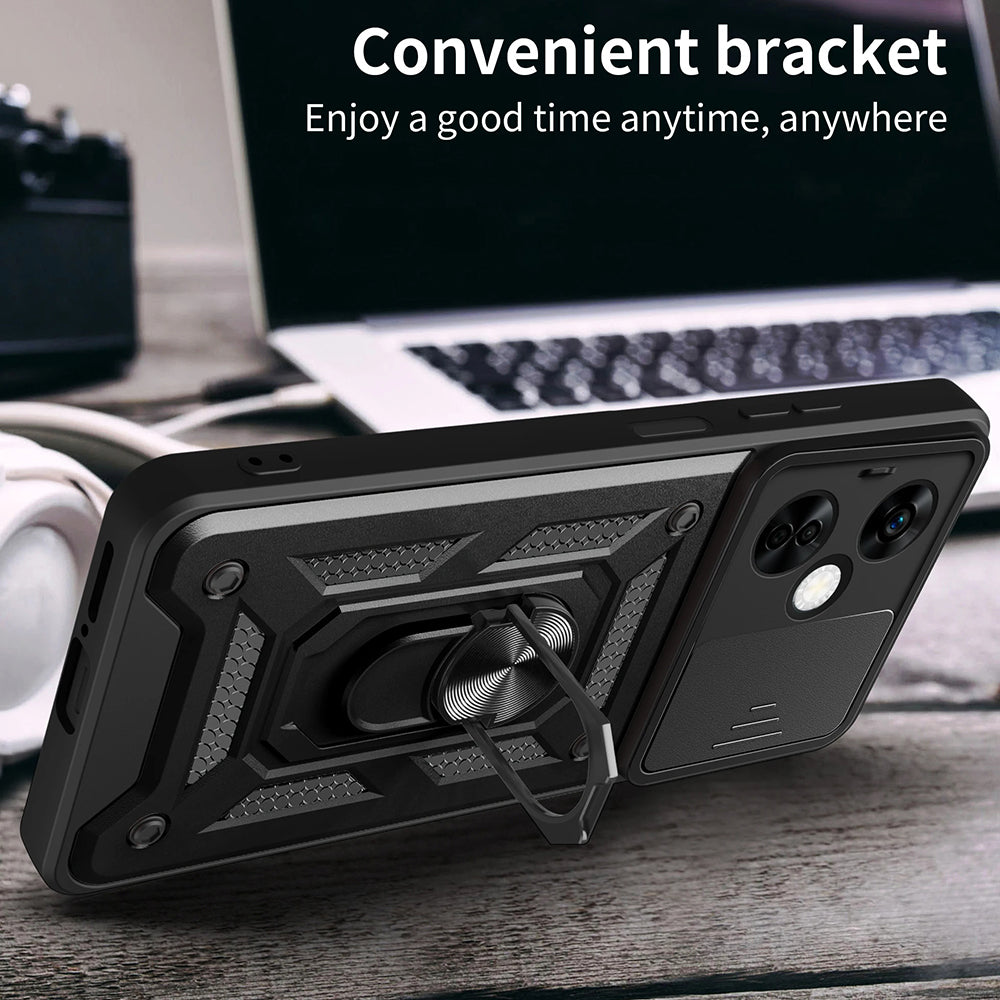 Pouzdro pro OnePlus Nord CE 3 Lite, Techsuit, CamShield, Modrá