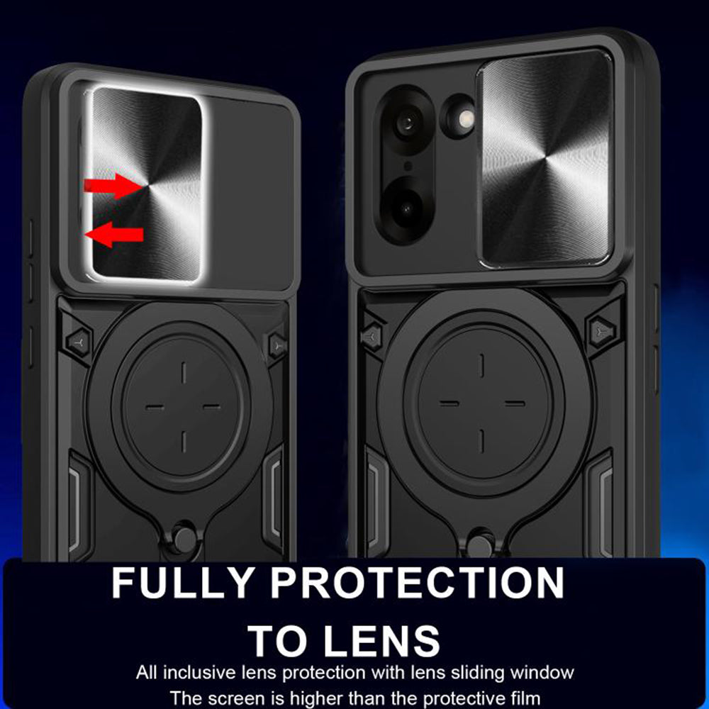 Case for OnePlus Nord CE5, Techsuit, CamGuard Pro, Black