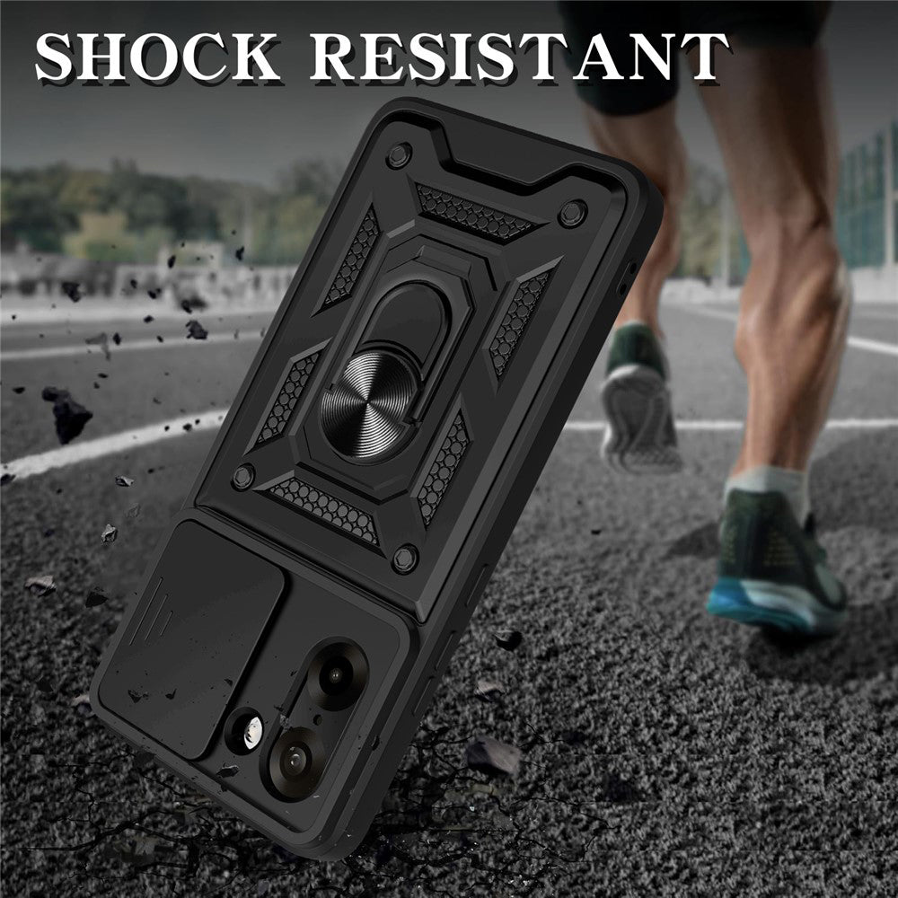 Pouzdro pro OnePlus Nord CE5, Techsuit, CamShield, Černá