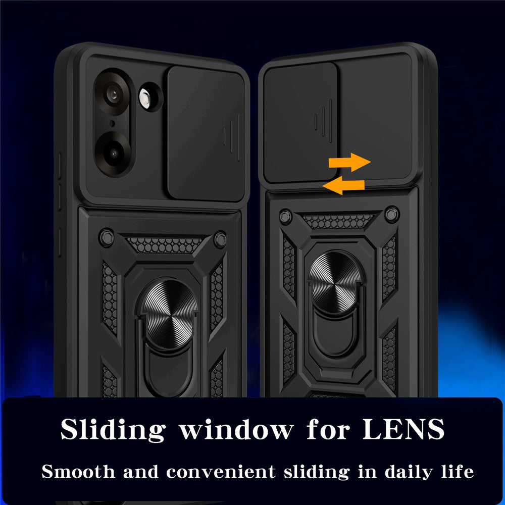 Pouzdro pro OnePlus Nord CE5, Techsuit, CamShield, Černá