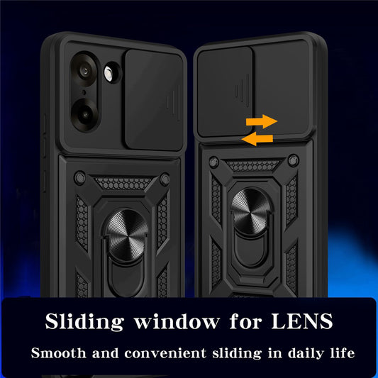 Pouzdro pro OnePlus Nord CE5, Techsuit, CamShield, Černá