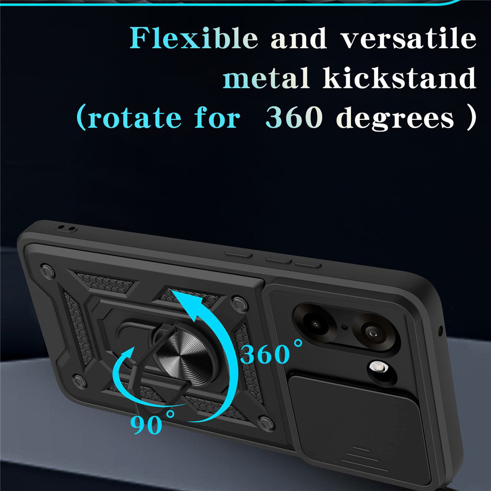 Pouzdro pro OnePlus Nord CE5, Techsuit, CamShield, Černá