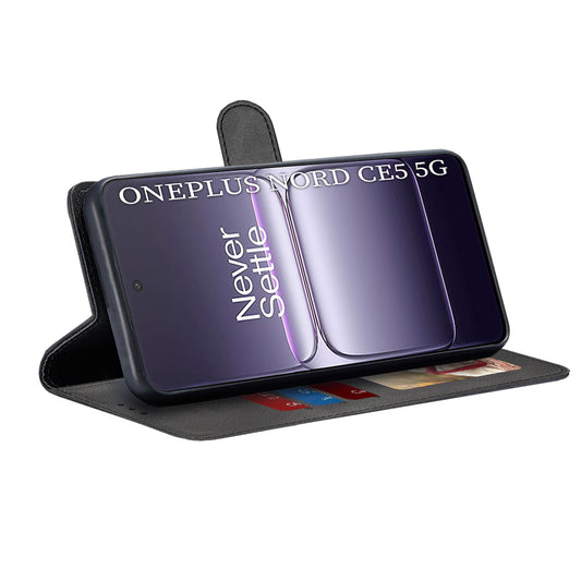 Pouzdro pro OnePlus Nord CE5, Techsuit, Diary Book, černé