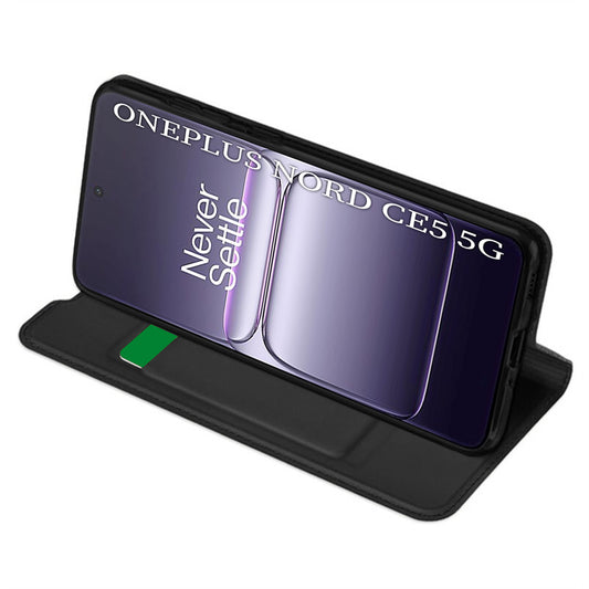 Pouzdro pro OnePlus Nord CE5, Techsuit, Magskin Book, Černá