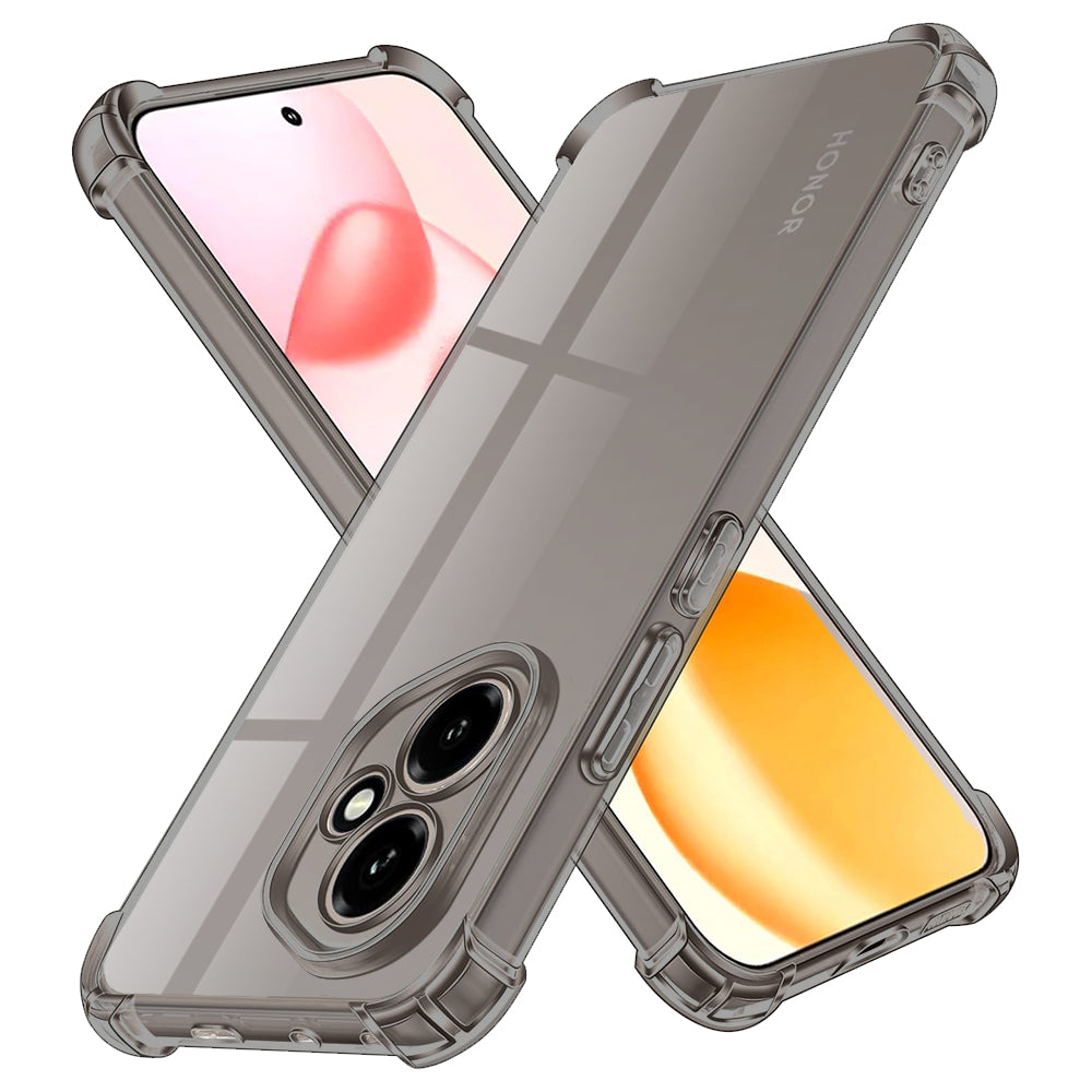Pouzdro pro OnePlus Nord CE5, Techsuit, Odolné proti nárazům, Průhledné, Kouřové