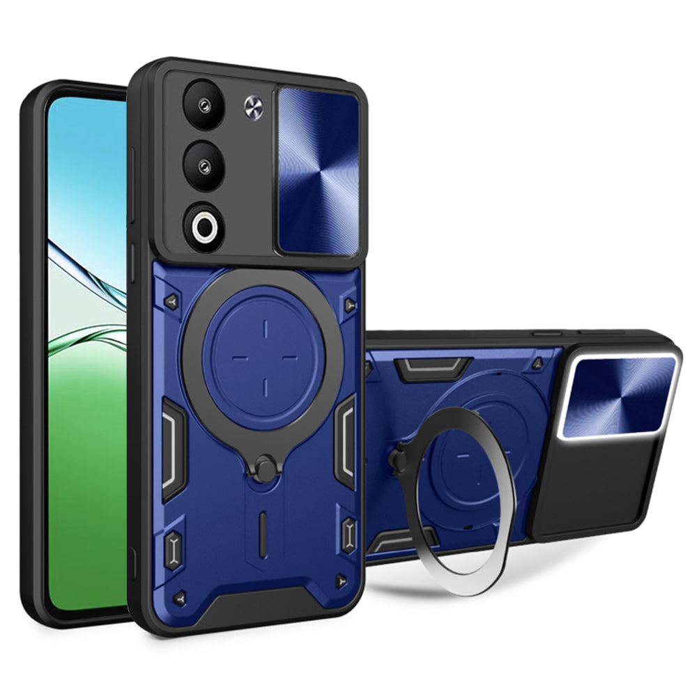 Pouzdro pro Oppo A5 4G / A5 5G, Techsuit, CamGuard Pro, Modrá