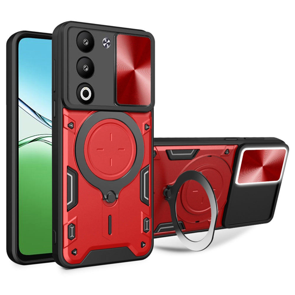 Pouzdro pro Oppo A5 4G / A5 5G, Techsuit, CamGuard Pro, Červené