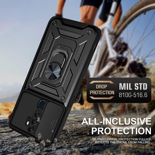 Pouzdro pro Oppo A5 4G, Techsuit, CamShield, Černé