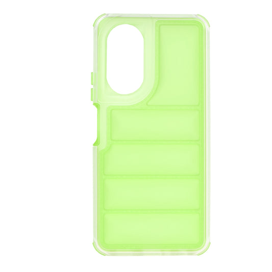 Pouzdro pro Oppo A58 4G, Techsuit, Wave Shield, Zelené