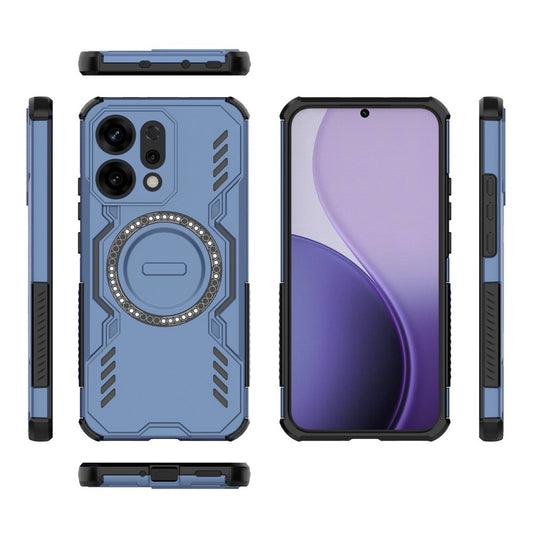 Pouzdro MagSafe pro Oppo A6 Pro 5G / A6 Pro 4G, Techsuit, ArmorMag, Modrá