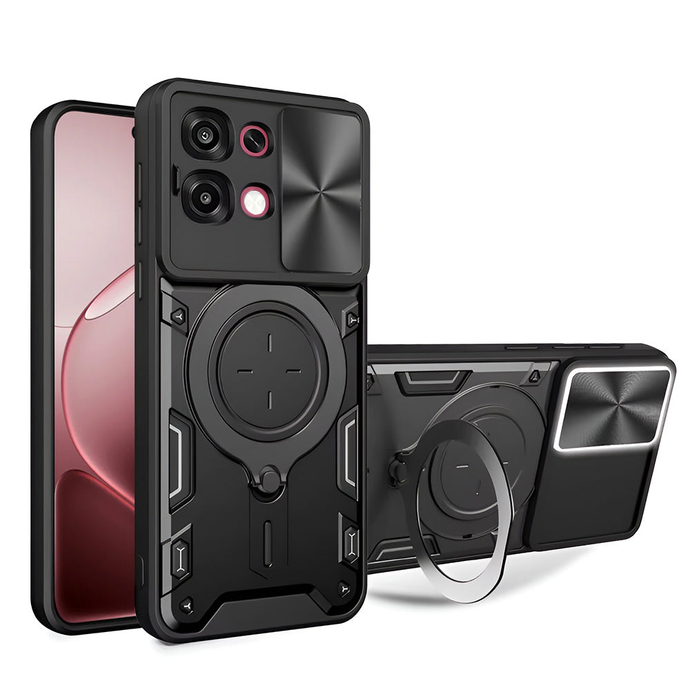 Pouzdro pro Oppo A6 Pro 5G / A6 Pro 4G, Techsuit, CamGuard Pro, Černá