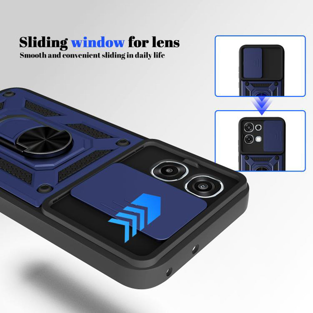 Pouzdro pro Oppo A6 Pro 5G / A6 Pro 4G, Techsuit, CamShield, Modrá