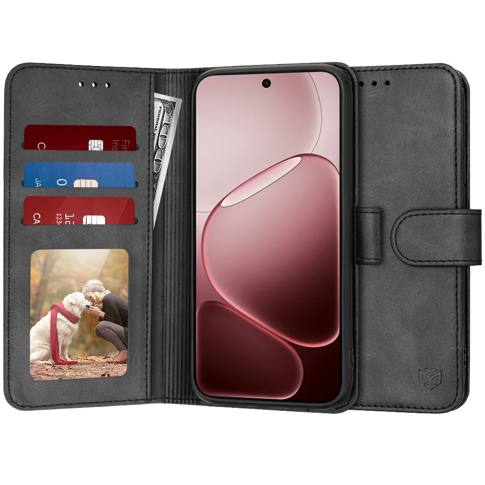 Pouzdro pro Oppo A6 Pro 5G / A6 Pro 4G, Techsuit, Diary Book, Černá