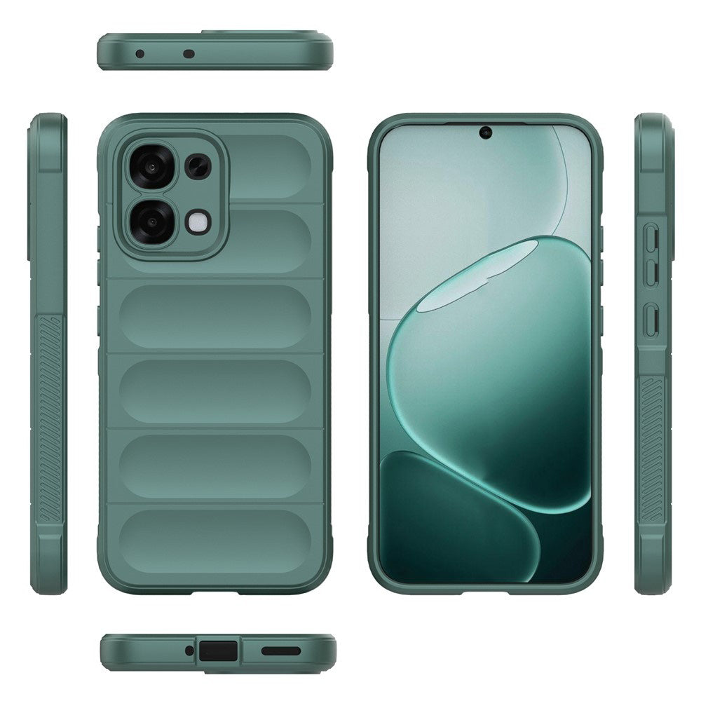 Pouzdro pro Oppo A6 Pro 5G / A6 Pro 4G, Techsuit, Magic Shield, Zelené