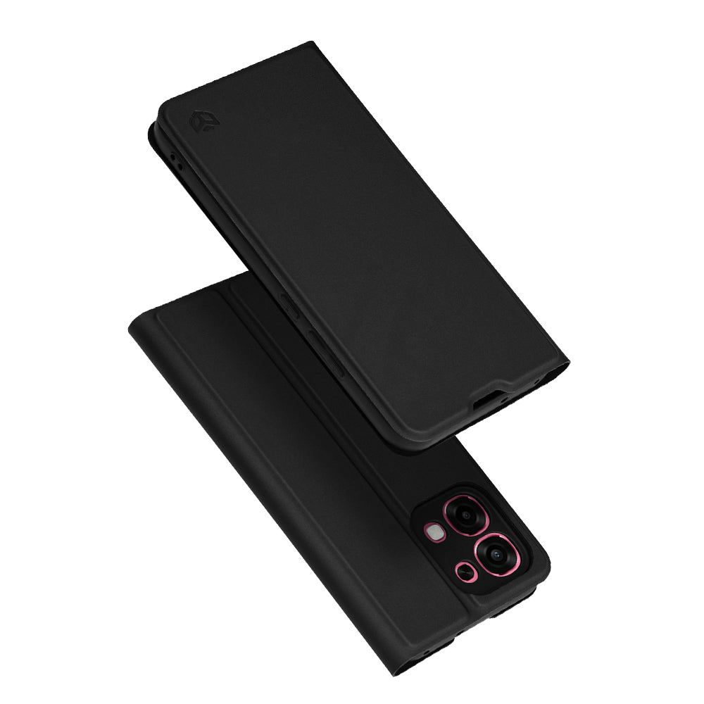 Pouzdro pro Oppo A6 Pro 5G / A6 Pro 4G, Techsuit, Magskin Book, Černá
