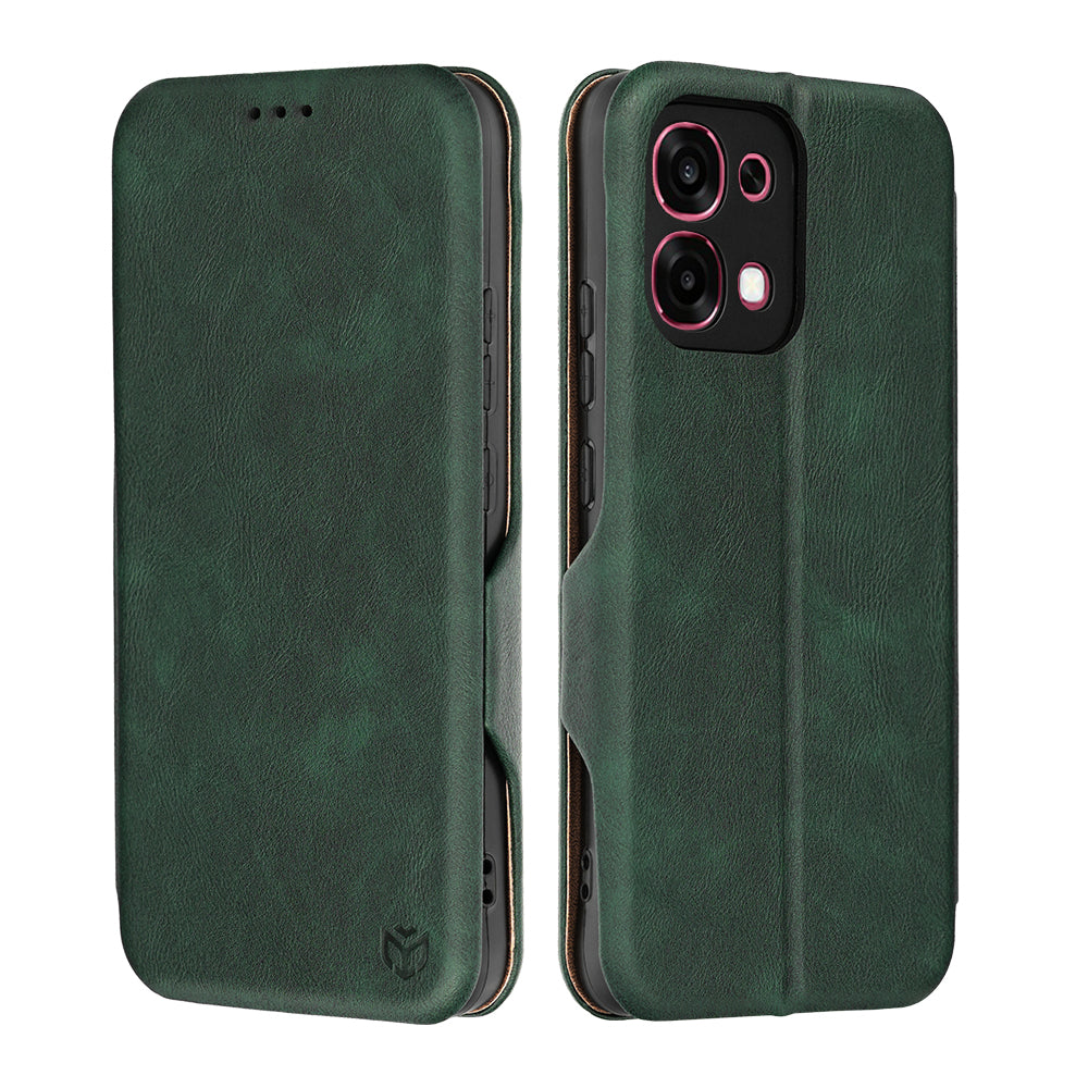 Pouzdro pro Oppo A6 Pro 5G / A6 Pro 4G, Techsuit, Safe Wallet Plus, Zelené