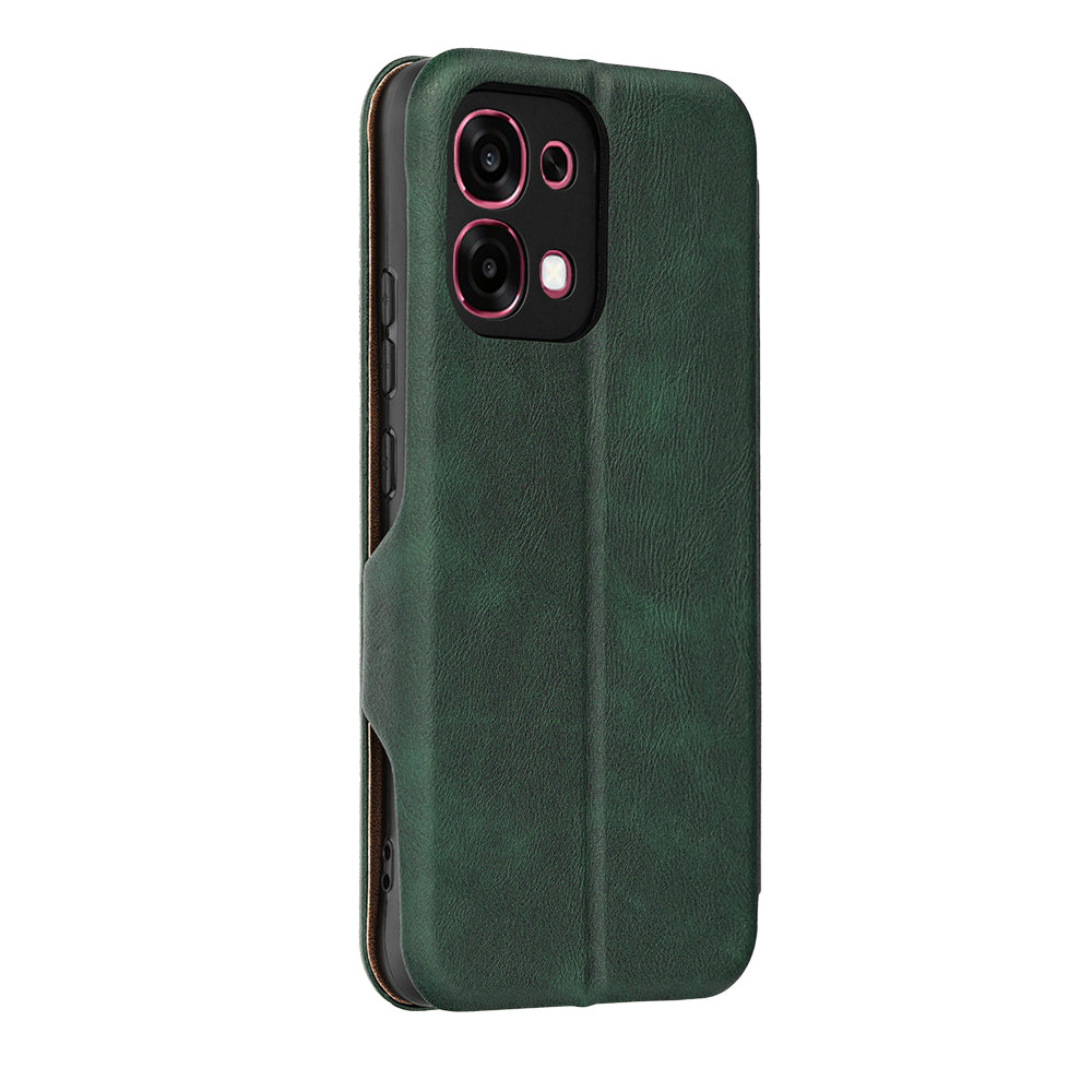 Pouzdro pro Oppo A6 Pro 5G / A6 Pro 4G, Techsuit, Safe Wallet Plus, Zelené