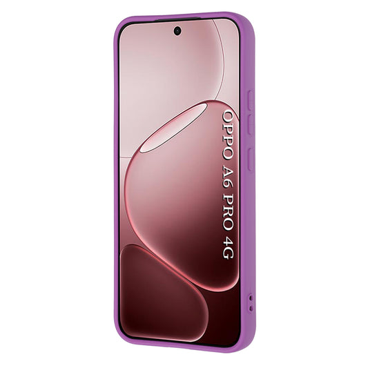 Pouzdro pro Oppo A6 Pro 5G / A6 Pro 4G, Techsuit, SoftFlex, Fialové