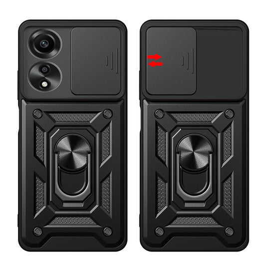 Pouzdro pro Oppo A60, Techsuit, CamShield, Černé