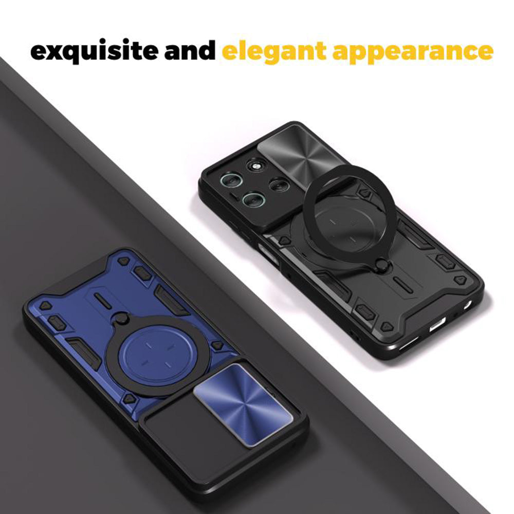 Pouzdro pro Oppo A6k 4G / A6x 4G / A6x / A6 4G, Techsuit, CamGuard Pro, Modré