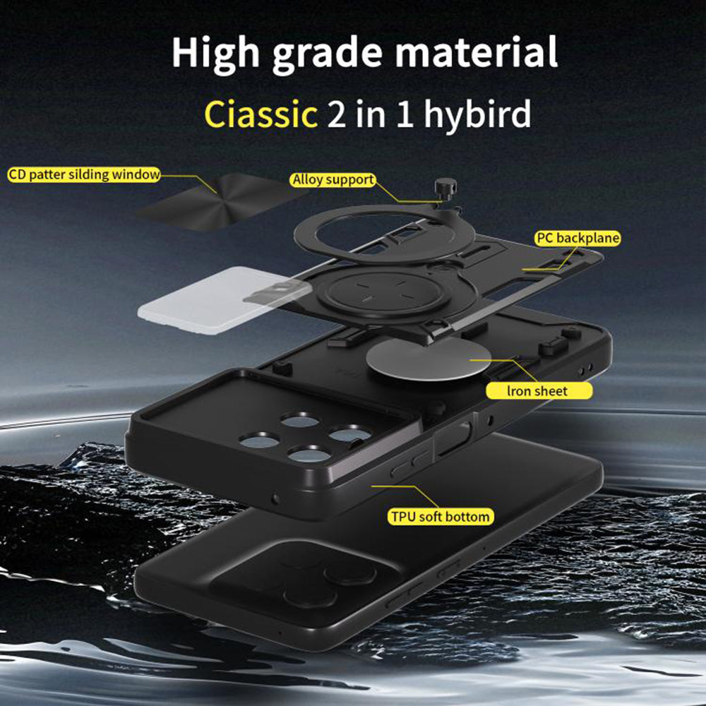 Pouzdro pro Oppo A6k 4G / A6x 4G / A6x / A6 4G, Techsuit, CamGuard Pro, Modré