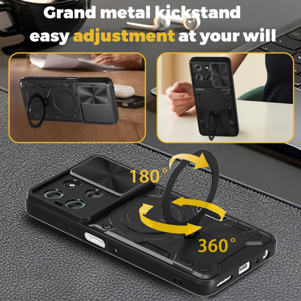 Pouzdro pro Oppo A6k 4G / A6x 4G / A6x / A6 4G, Techsuit, CamGuard Pro, Modré