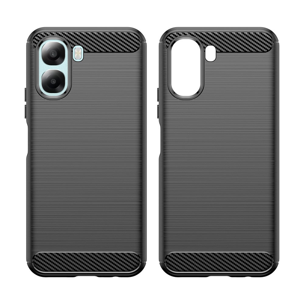 Pouzdro pro Oppo A6x 4G / A6x, Techsuit, Carbon, Černá