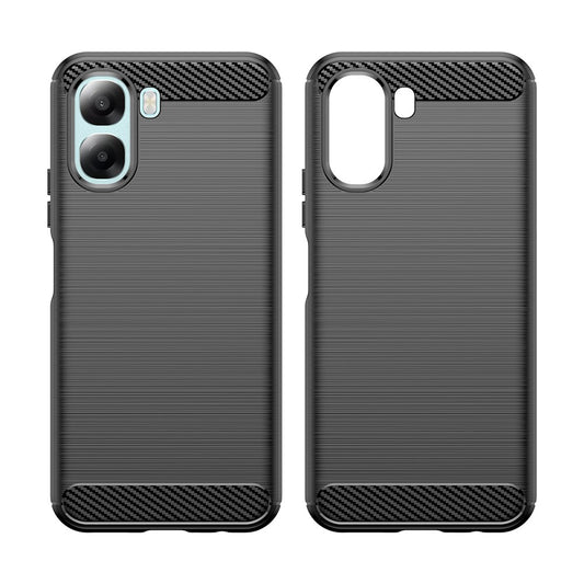 Pouzdro pro Oppo A6x 4G / A6x, Techsuit, Carbon, Černá