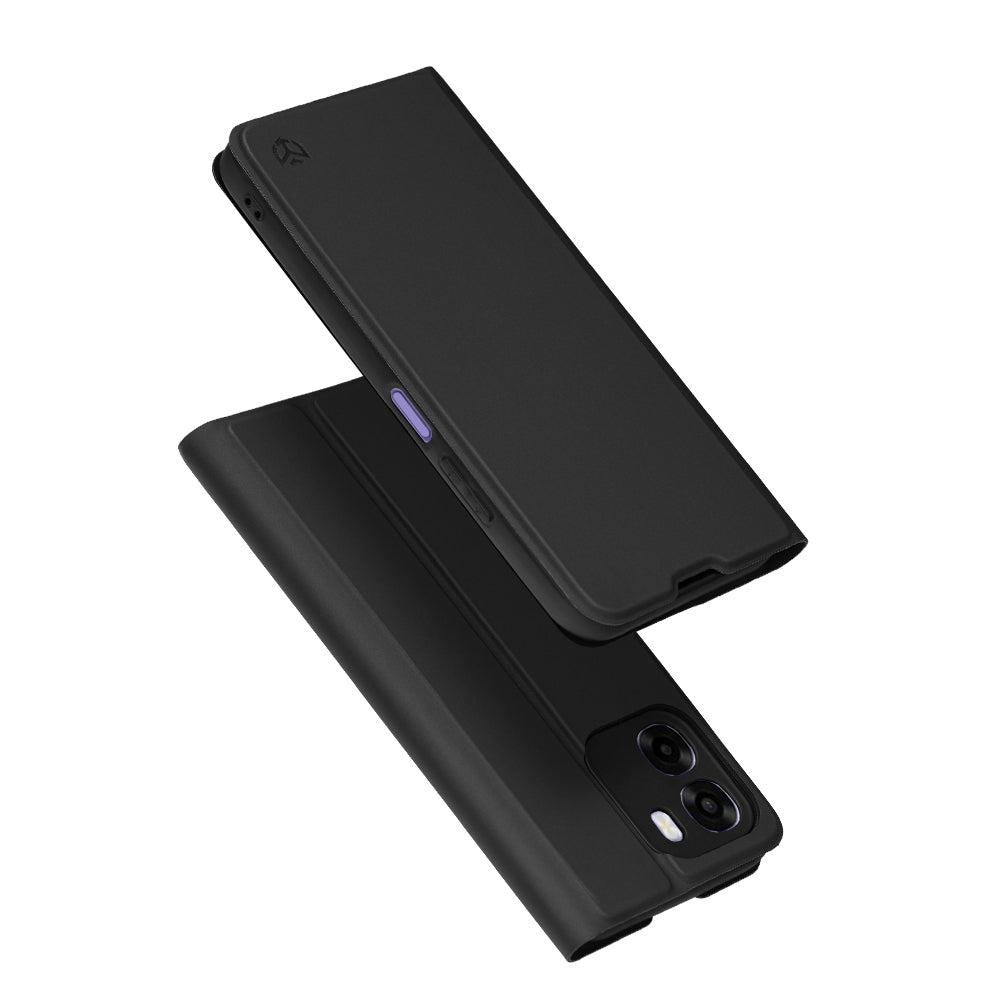 Pouzdro pro Oppo A6x 4G / A6x, Techsuit, Magskin Book, Černá
