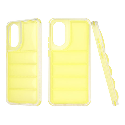 Pouzdro pro Oppo A78 4G, Techsuit, Wave Shield, žluté