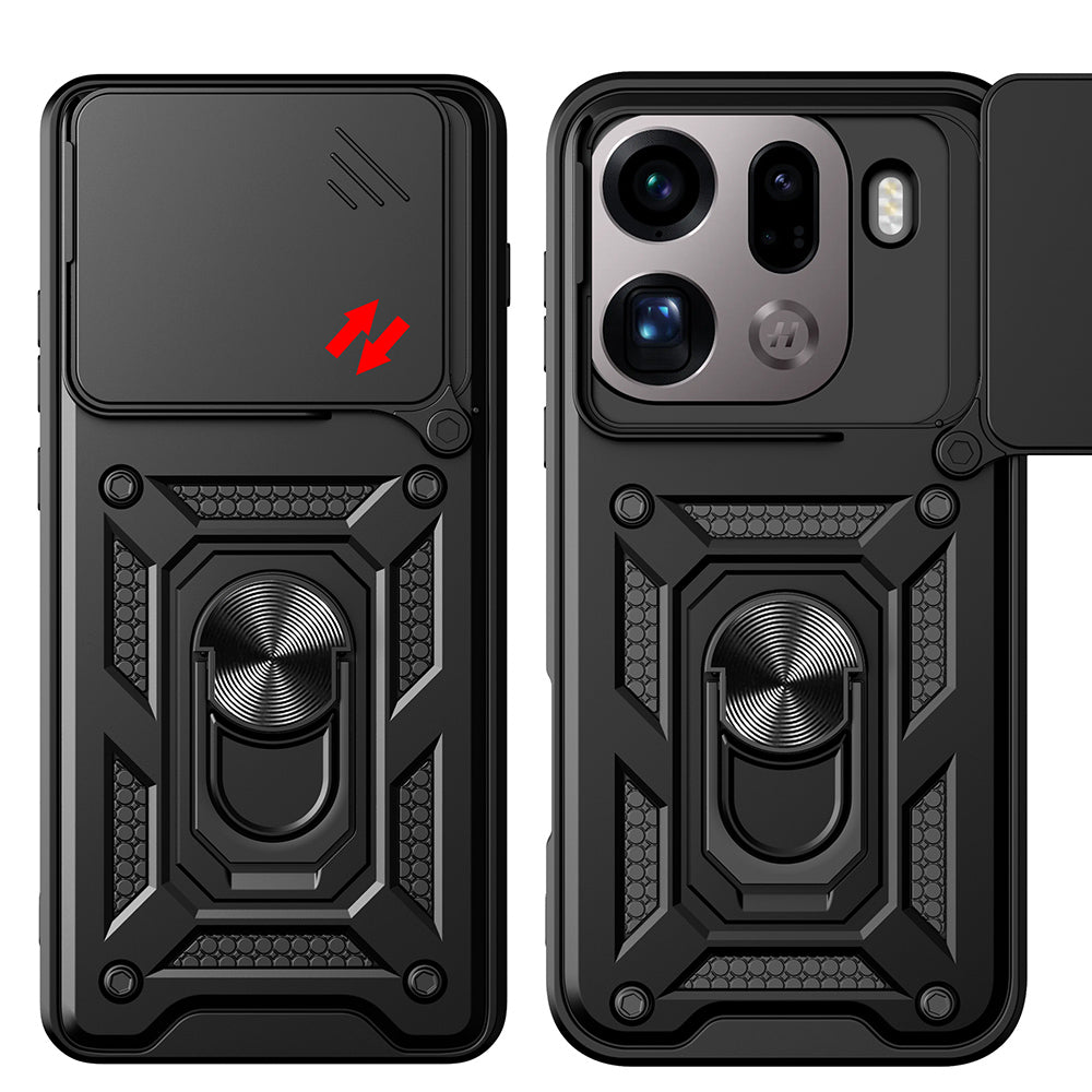 Pouzdro pro Oppo Find X9 Pro, Techsuit, CamShield, Černá
