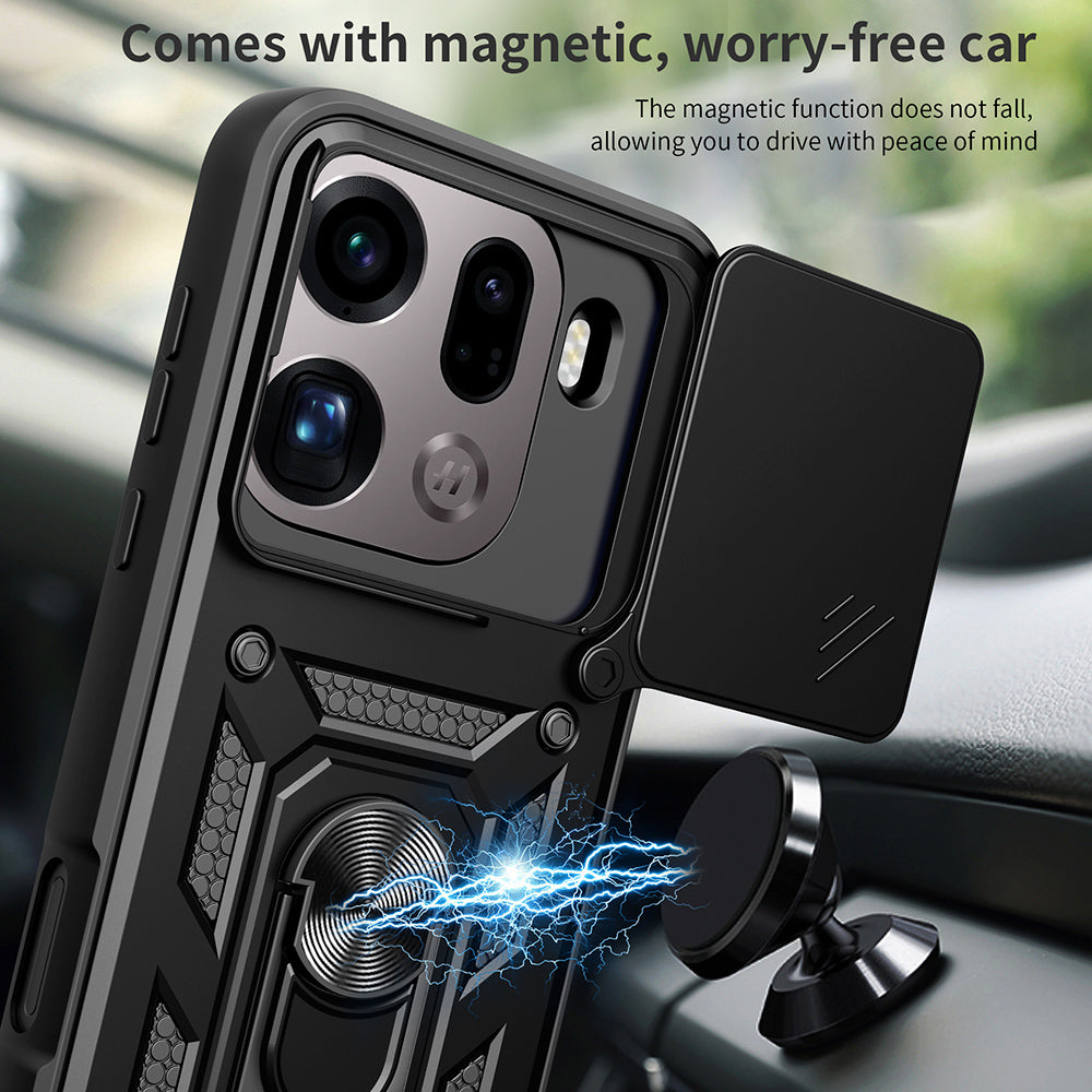 Pouzdro pro Oppo Find X9 Pro, Techsuit, CamShield, Černá
