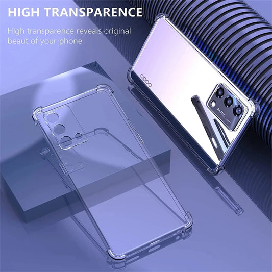 Pouzdro pro Oppo Reno10 / Reno10 Pro, Techsuit, nárazuvzdorné průhledné, transparentní
