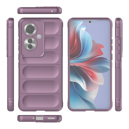 Pouzdro pro Oppo Reno11 F, Techsuit, Magic Shield, Fialové
