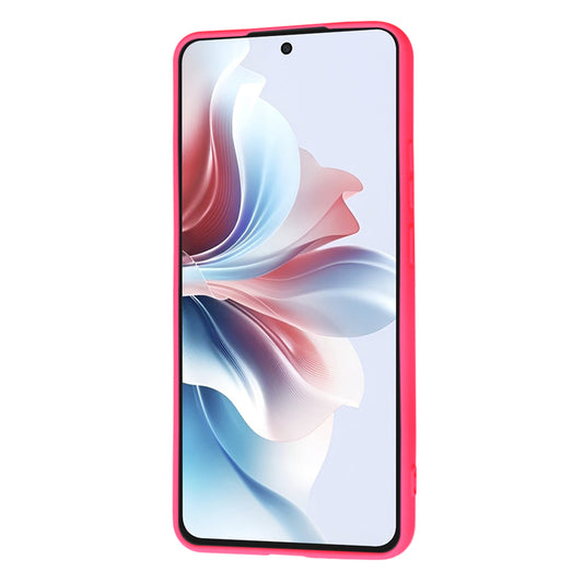 Pouzdro pro Oppo Reno11 F, Techsuit, SoftFlex, Tmavě růžové