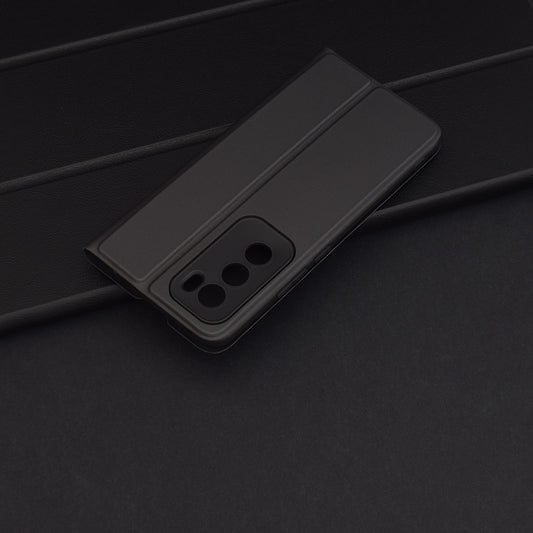 Pouzdro pro Oppo Reno12, Techsuit, Magskin Book, Černé