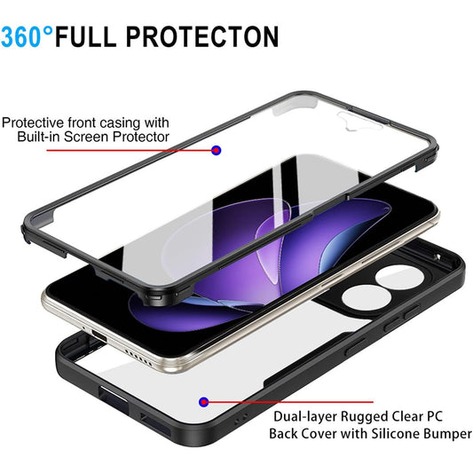 Pouzdro pro Oppo Reno13 FS 5G / Reno13 F 4G / Reno13 F, Techsuit, ColorVerse 360, Modré