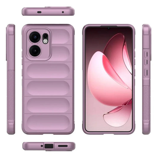 Pouzdro pro Oppo Reno13 FS 5G / Reno13 F 4G / Reno13 F, Techsuit, Magic Shield, Červené