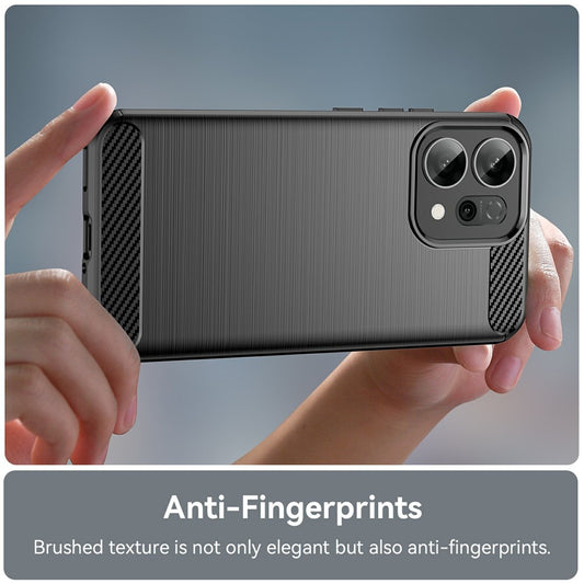 Pouzdro pro Oppo Reno14 F, Techsuit, Carbon, Černé