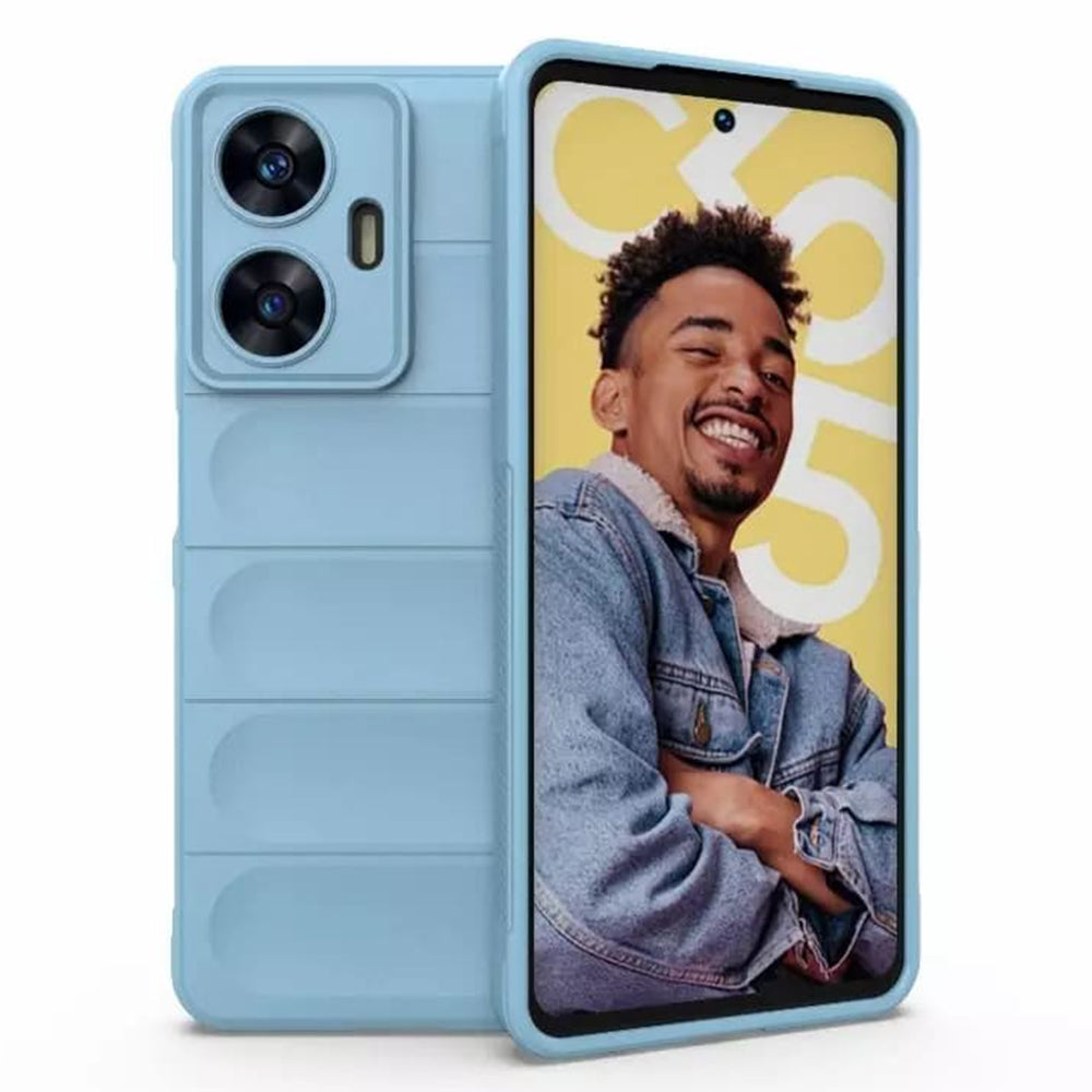 Pouzdro pro Oppo Reno14 FS 5G / Reno14 F, Techsuit, Magic Shield, Modrá