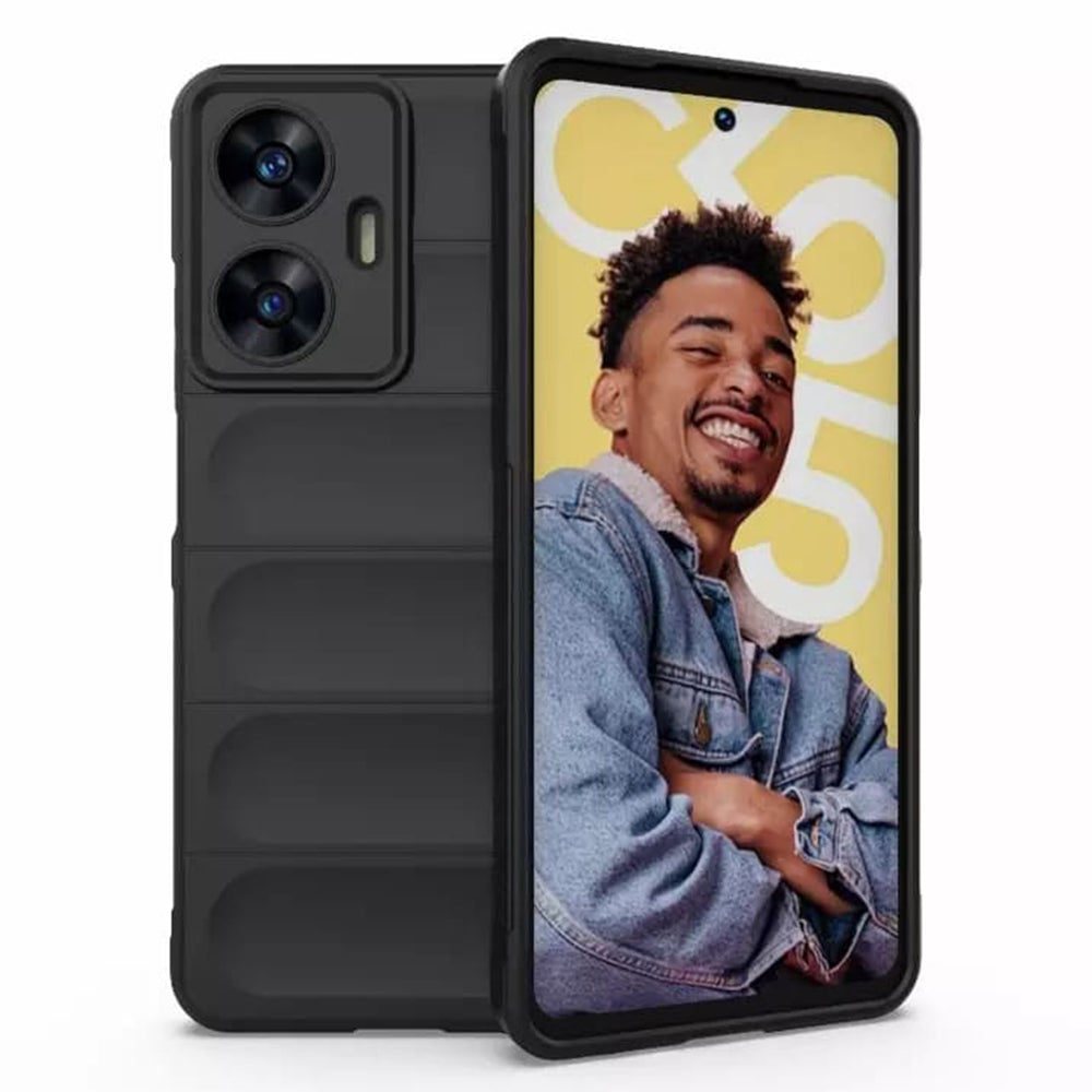 Pouzdro pro Oppo Reno14 FS 5G / Reno14 F, Techsuit, Magic Shield, Černé