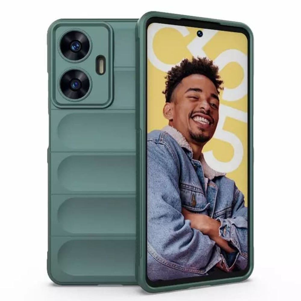 Pouzdro pro Oppo Reno14 FS 5G / Reno14 F, Techsuit, Magic Shield, Zelené